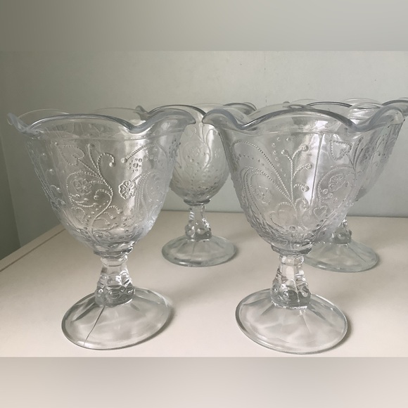 EUC parfait trifle set 5 pieces - Picture 10 of 13